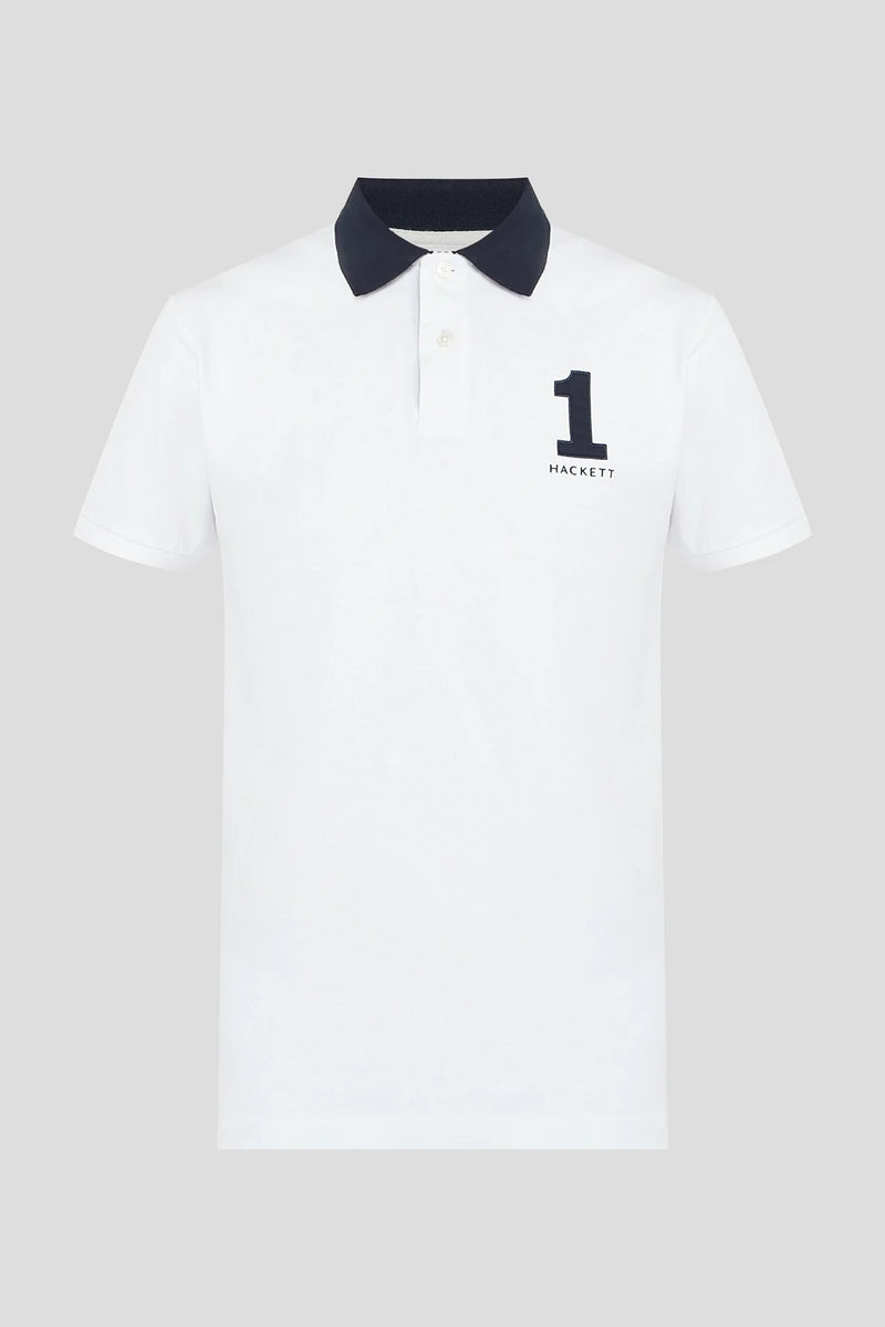 Heritage Number White Polo