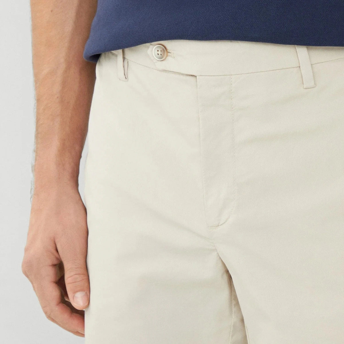 Ultra Lightweight Beige Chino Shorts