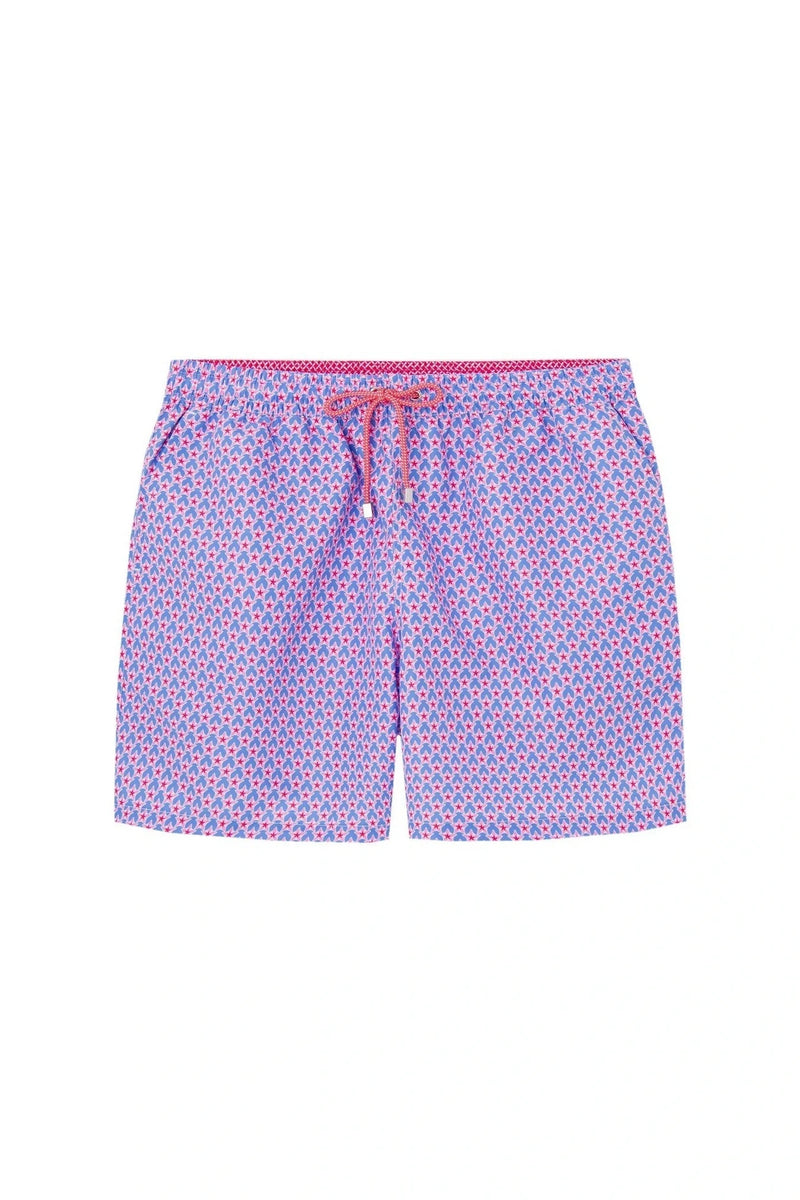 Floral Geo Navy Swimwear