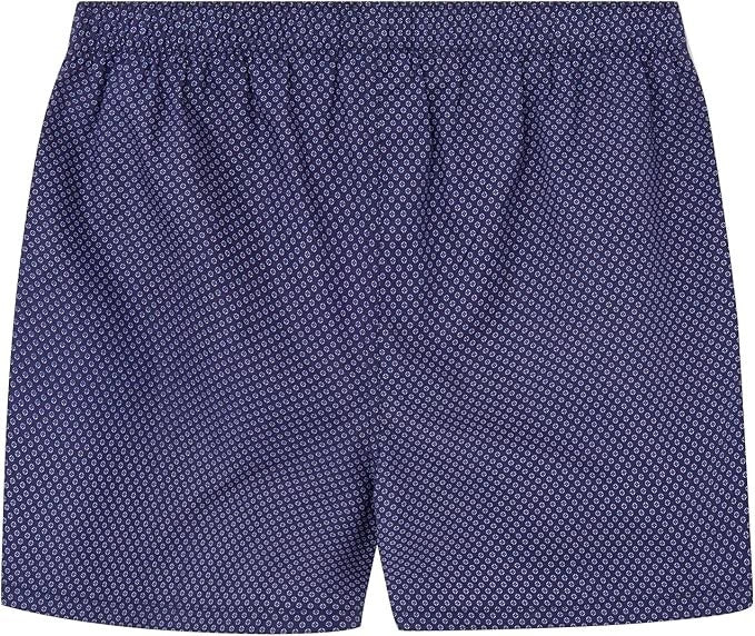 Print Navy Blue Boxers