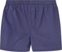 Print Navy Blue Boxers