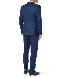 Linen Navy Blue Blazer