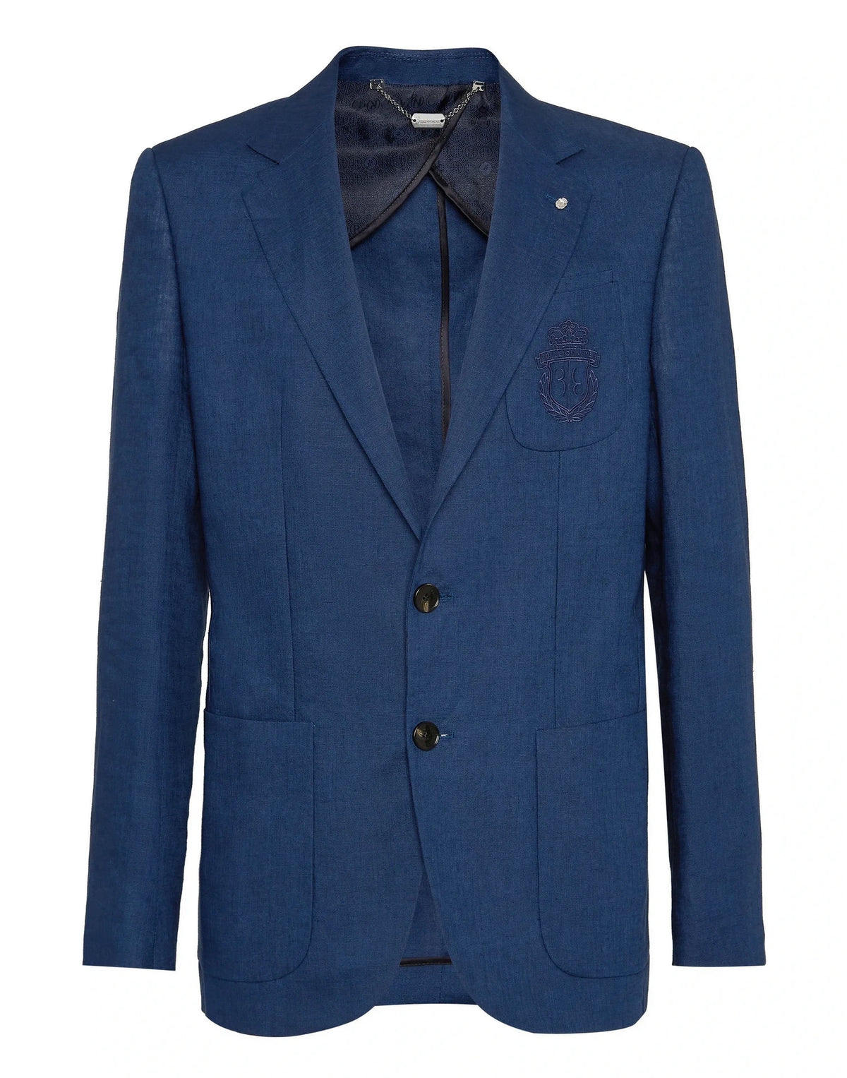 Linen Navy Blue Blazer