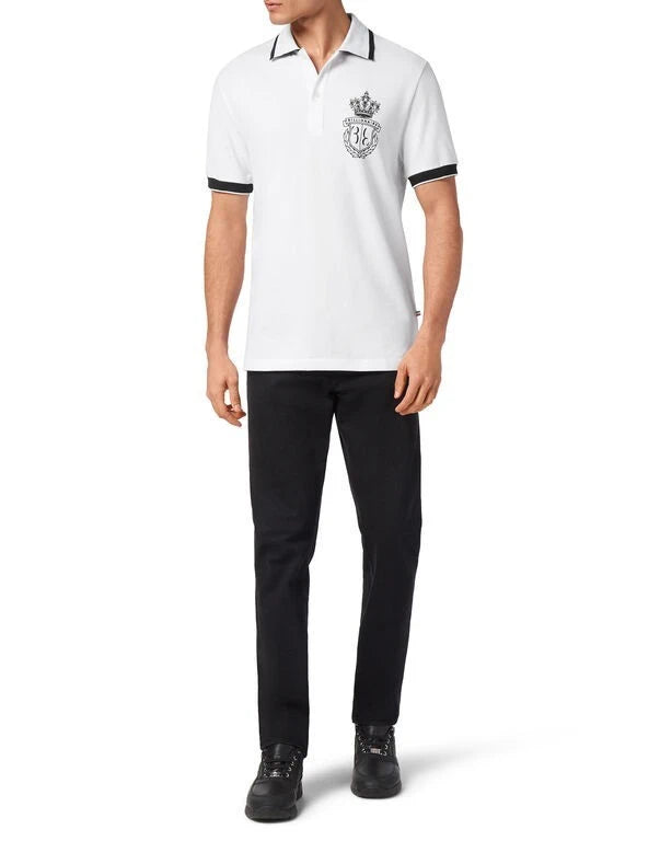 Piquet White Polo Shirt