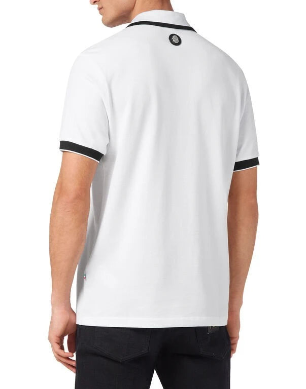 Piquet White Polo Shirt