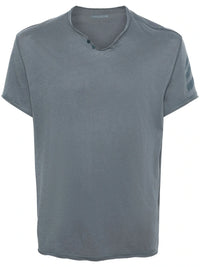Henley Grey T-Shirt