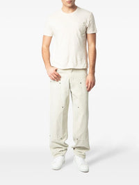 Flame Skull Grey T-Shirt