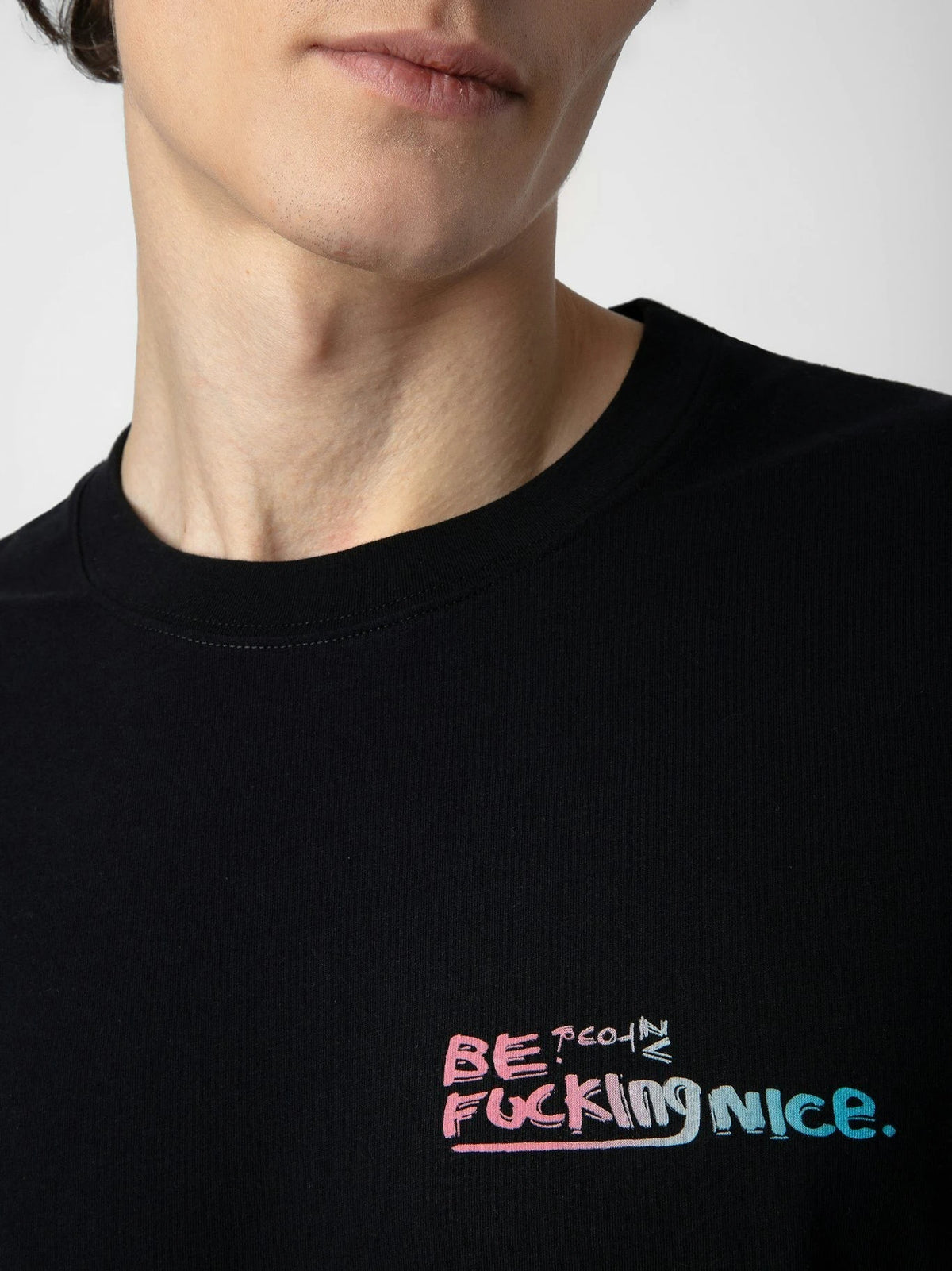 Photoprint Heart Black T-Shirt