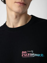 Photoprint Heart Black T-Shirt