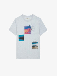 Multiposter Photoprint Grey T-Shirt