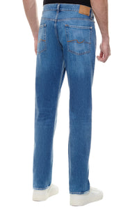 The Straight Blue Jeans