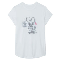 Woop Kiss My Ass White T-Shirt