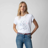 Woop Kiss My Ass White T-Shirt