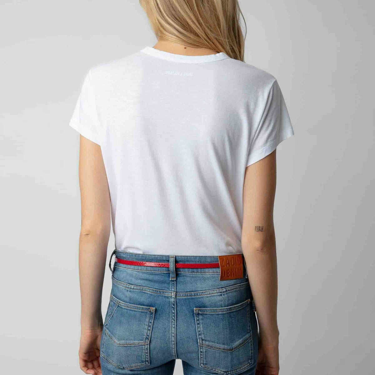 Woop Kiss My Ass White T-Shirt