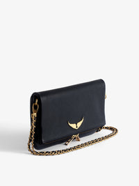 Rock Navy Blue Clutch Bag