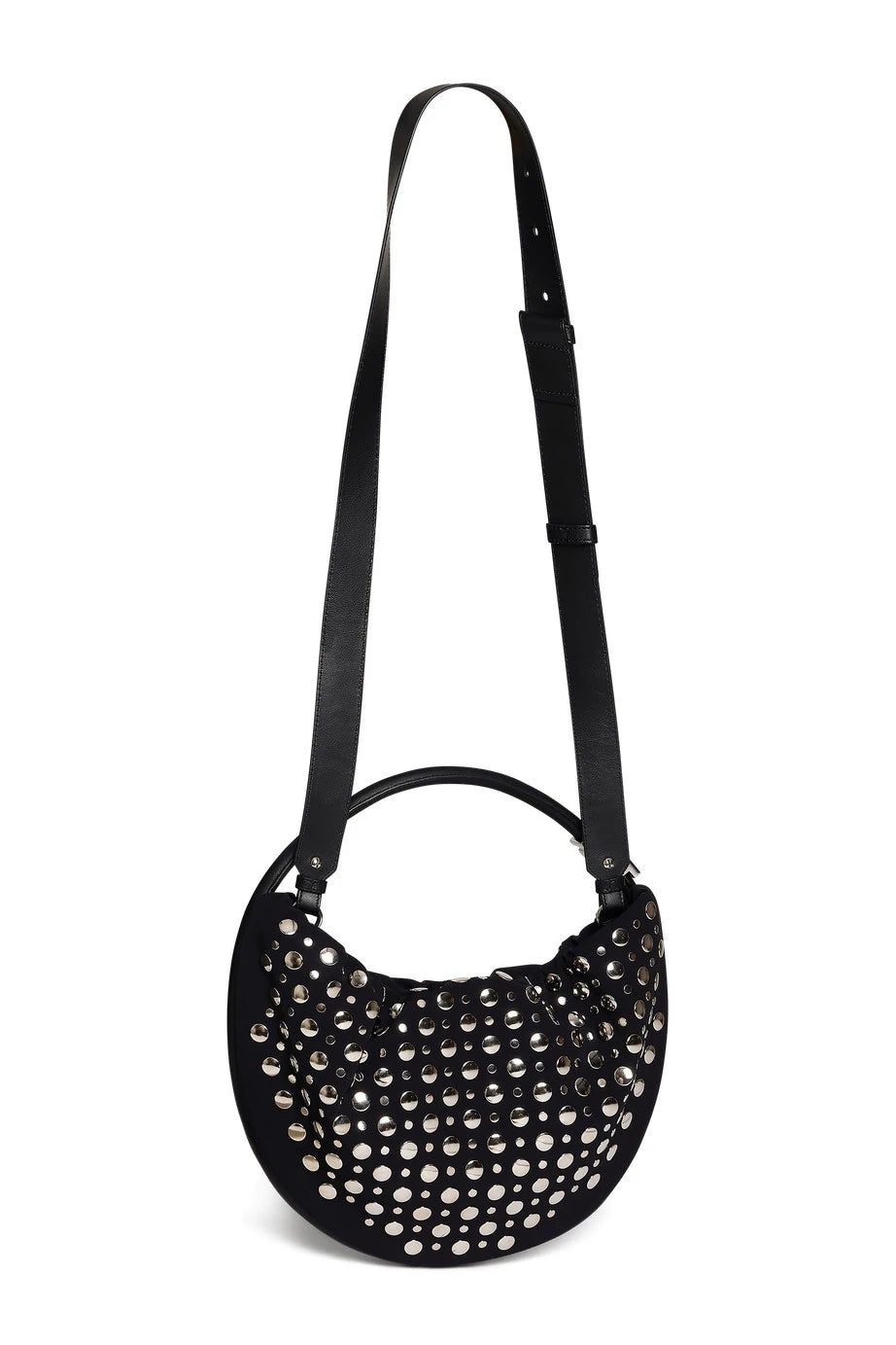 Domino Studded Black Bag