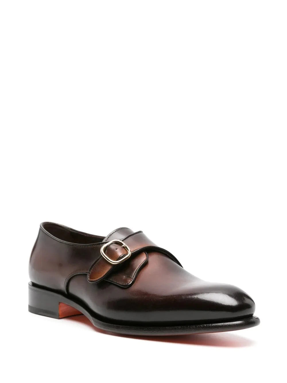 Monk Strap Black Shoes
