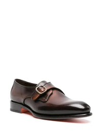 Monk Strap Black Shoes