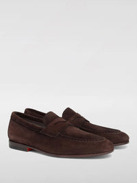 Slip-On Brown Leather Shoes