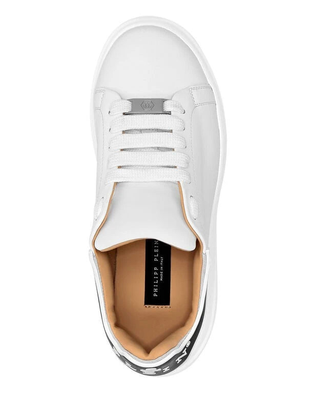 Leather Low-Top White Sneakers
