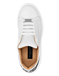 Leather Low-Top White Sneakers