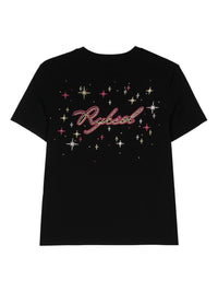 Crystal Embellished Black T-shirt