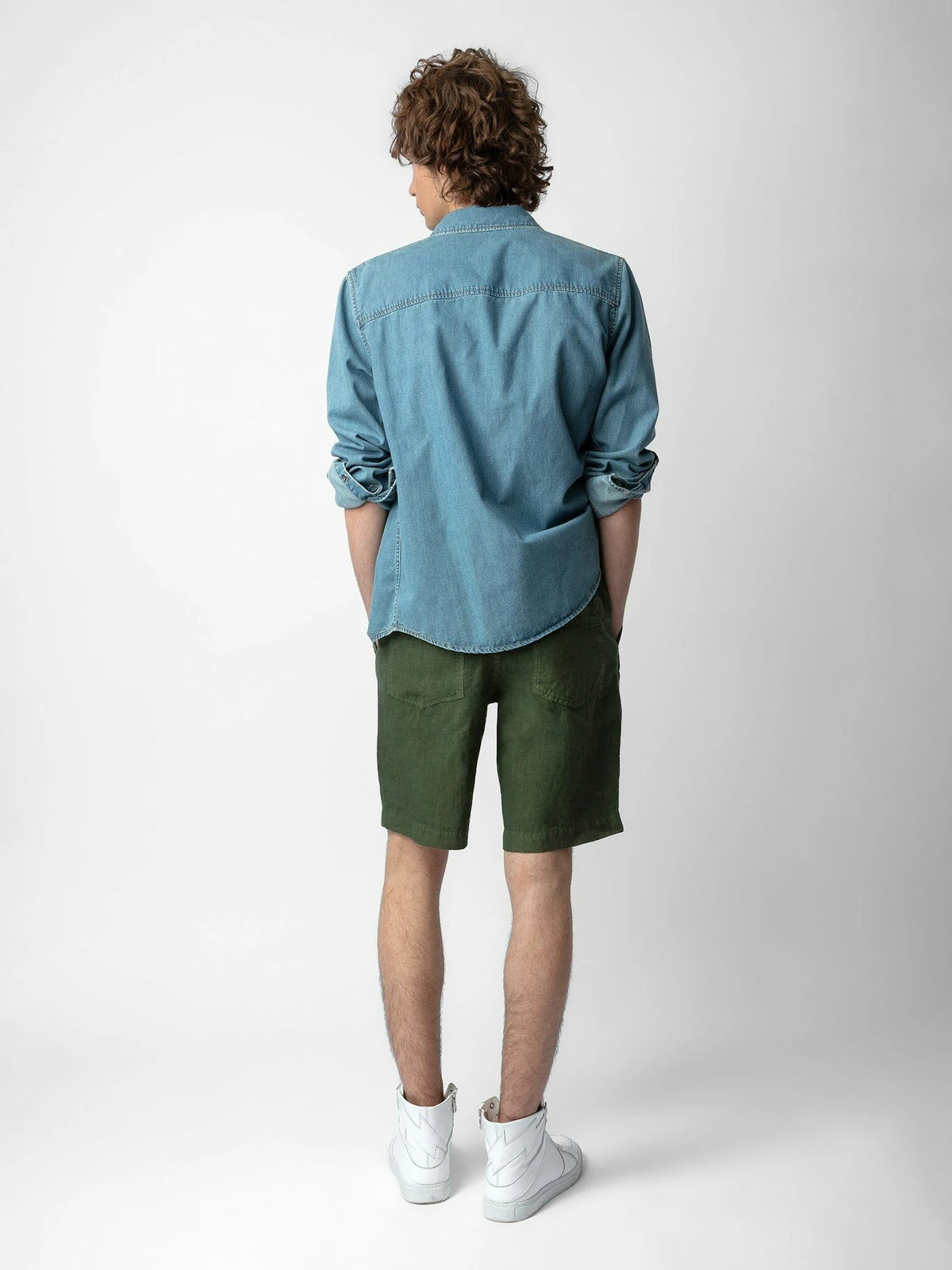 Pixels Lin Naturel Trousers