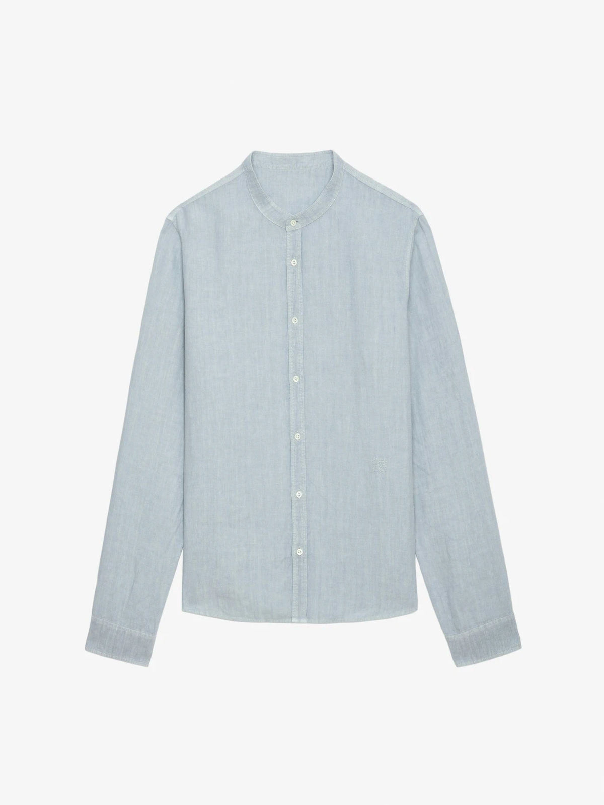 Stan Linen Blue Shirt