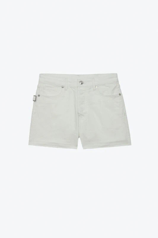 Sissi White Denim Shorts