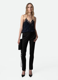 Christy Strass Dark Blue Top