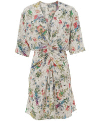 Rozom Twisted Garden White Dress