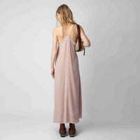 Floral Silk Yellow Dress