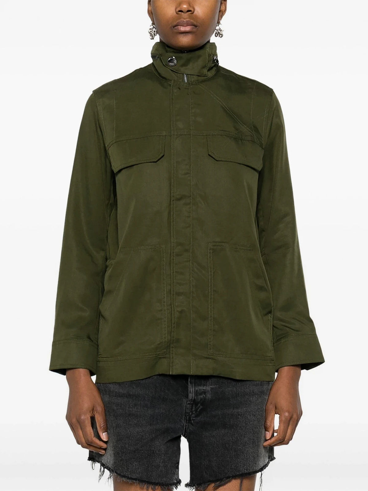 Kayaka Green Lyocell Jacket