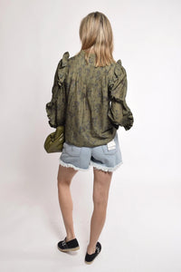 Timmy Tomboy Holly Green Blouse