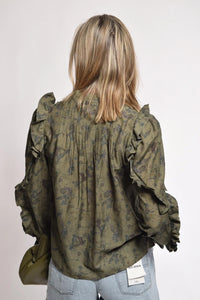 Timmy Tomboy Holly Green Blouse