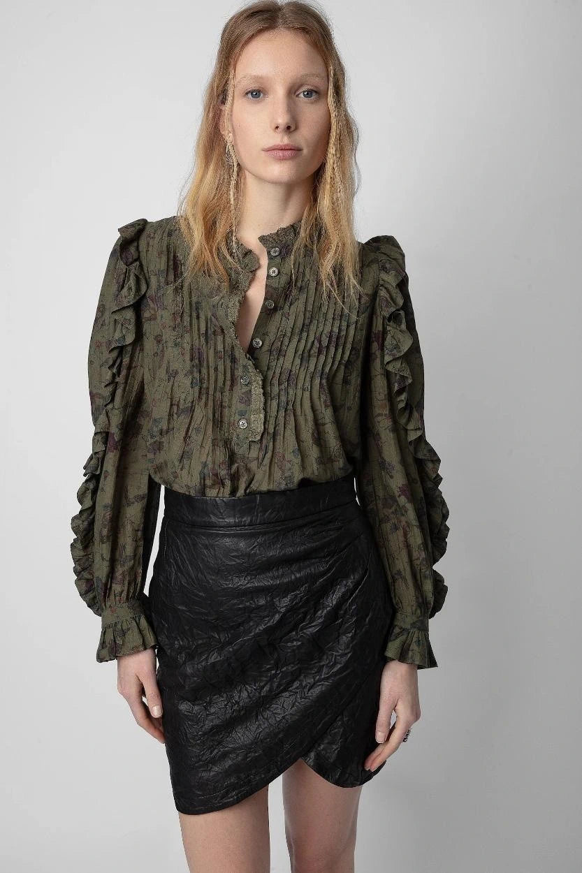 Timmy Tomboy Holly Green Blouse