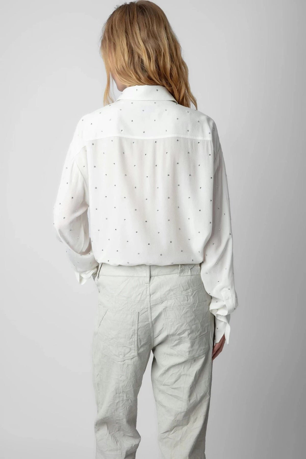 Tyrone White Blouse