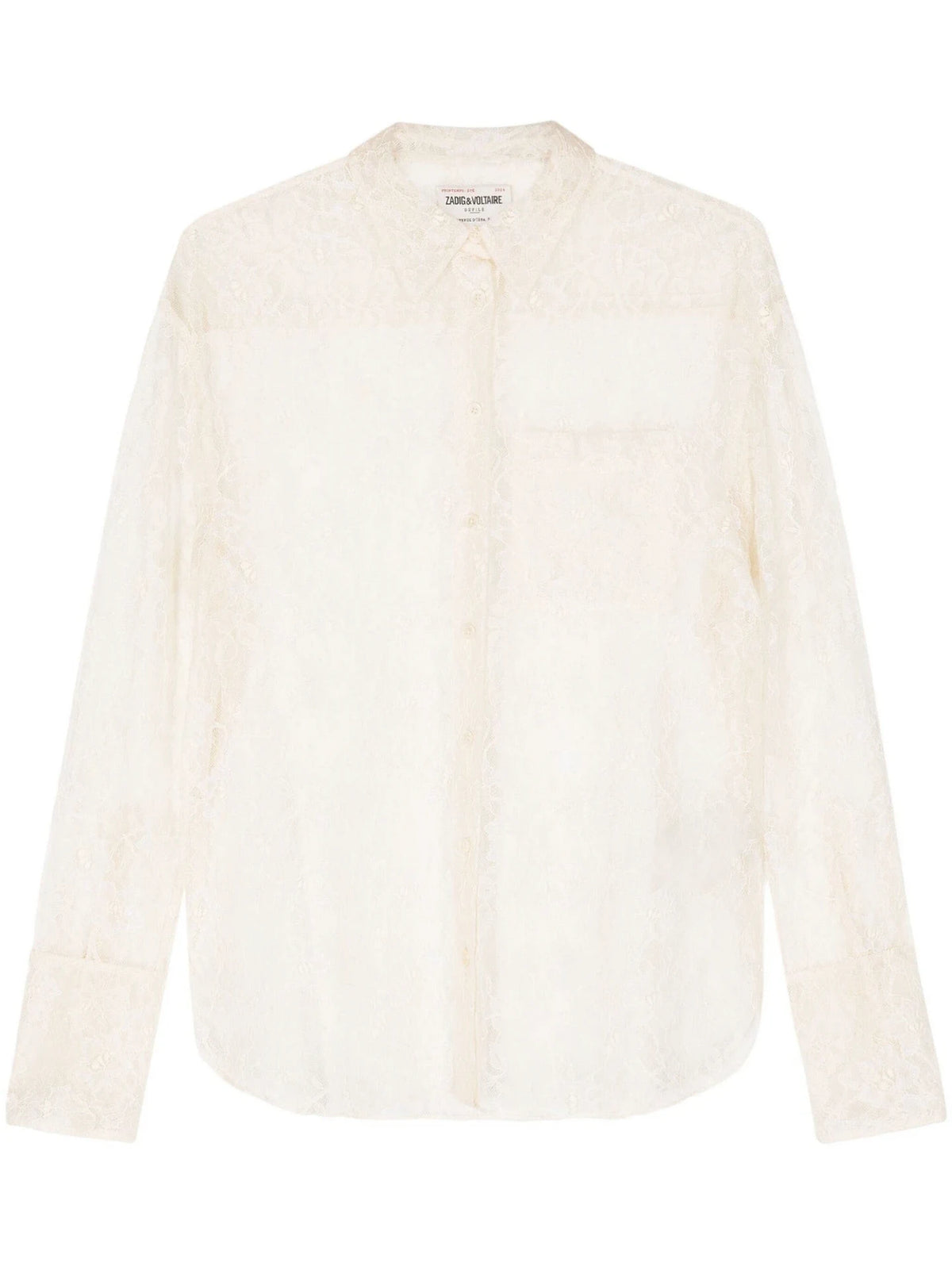 Tyrone Green Lace Blouse