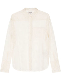 Tyrone Green Lace Blouse