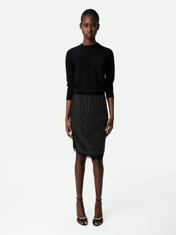 Jozy Strass Black Skirt