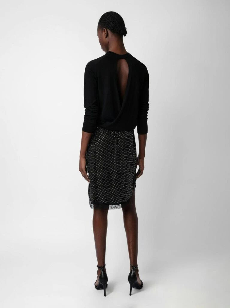 Jozy Strass Black Skirt