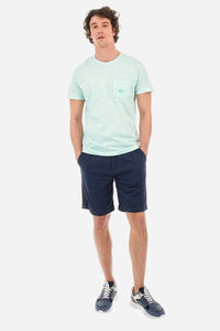 Regular Fit White Bermuda