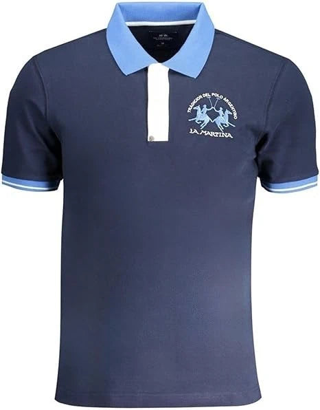 Slim Fit Blue Polo Shirt