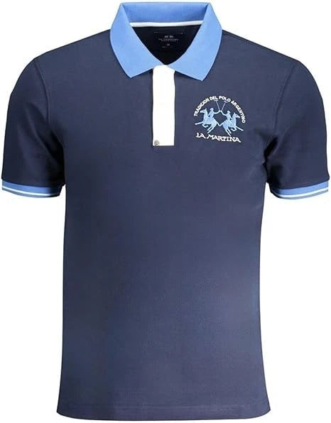 Slim Fit Blue Polo Shirt