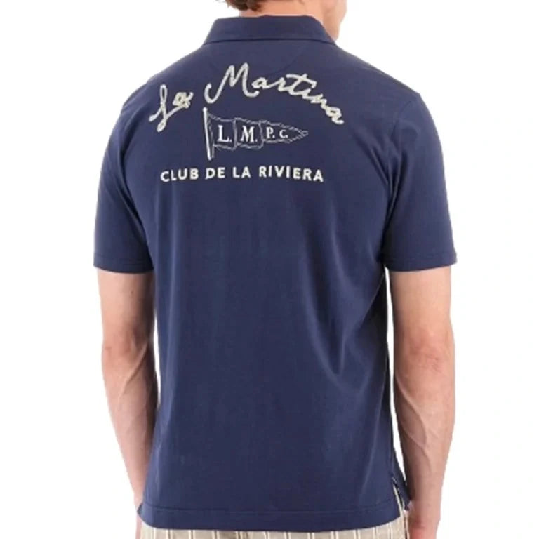 Polo Piquet Blue Shirt