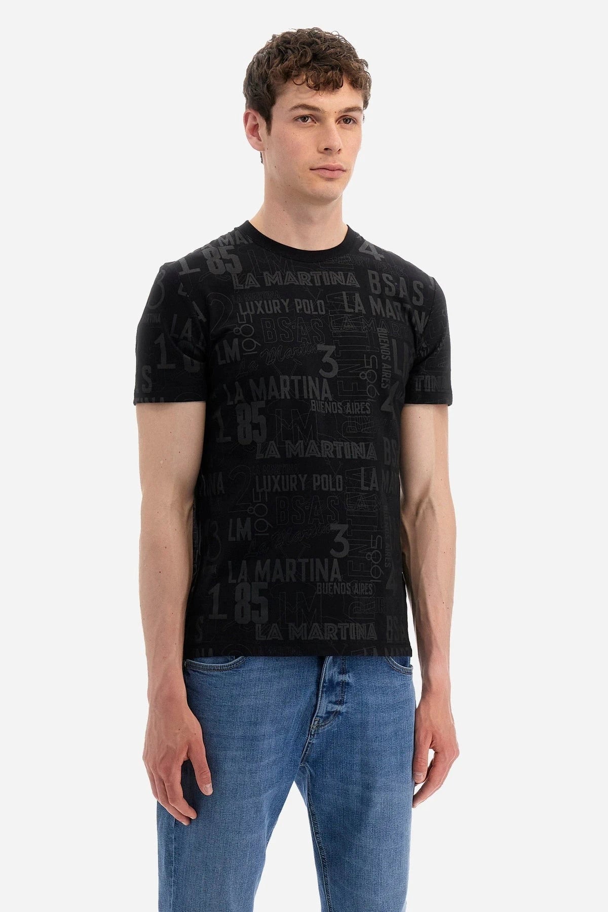 Regular Fit Black T-Shirt