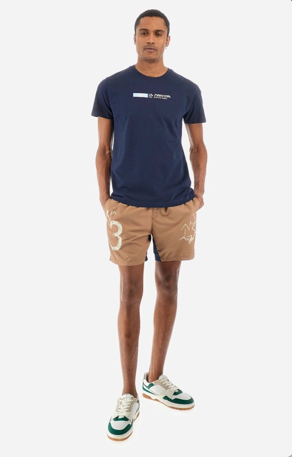 Regular Fit Blue T-Shirt