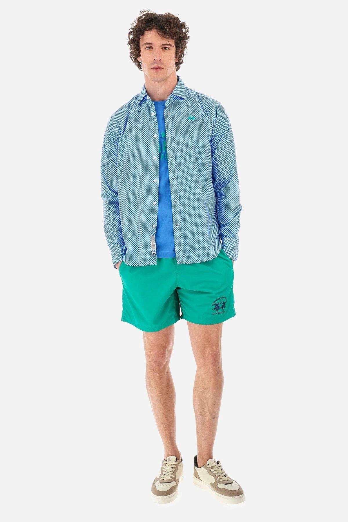 Regular Fit Blue T-Shirt