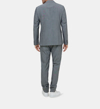 Wool Slim-Fit Grey Suit