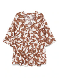 Front Tie Multicolour Dress